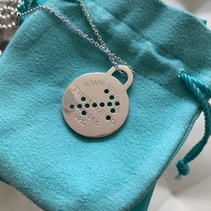 Silver Return to Tiffany Sagittarius pendant